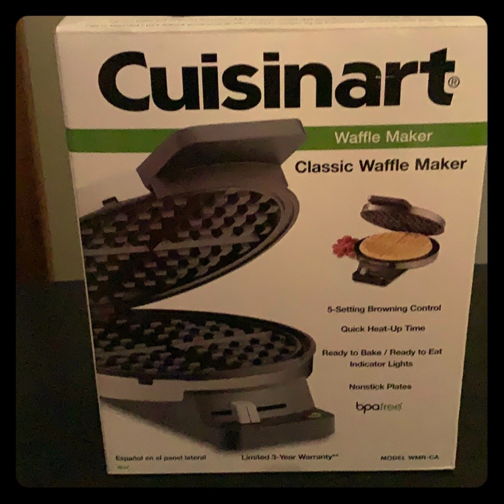 Cuisinart Waffle Maker—Never Used
